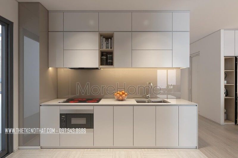 Đá ốp mặt bếp cao cấp sẽ góp phần tạo nên vẻ đẹp sang trọng hơn cho không gian căn phòng.